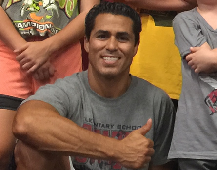 Head Wrestling Coach Adrian Garcia